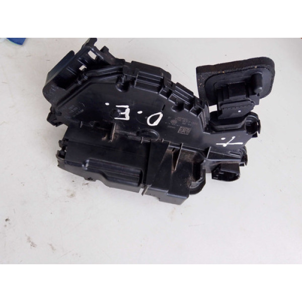 Fechadura Porta Dianteiro Esquerdo 1.0 Vw Virtus 2019 A 2022 Preto