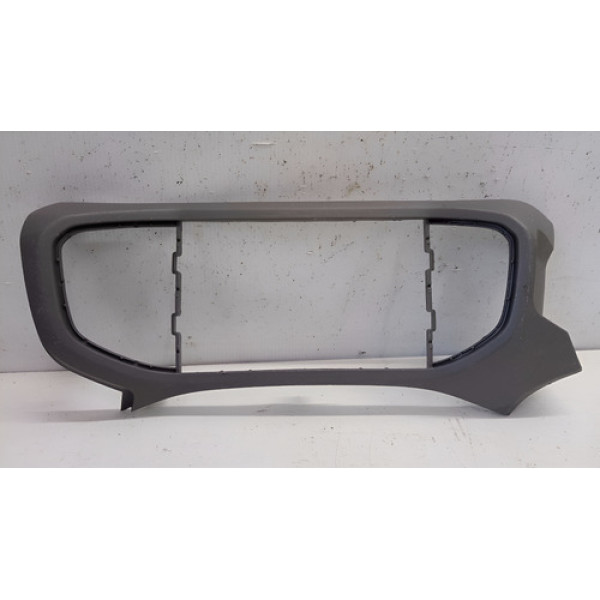 Moldura Multi Mídia Gm Onix Prisma 2018 Cinza