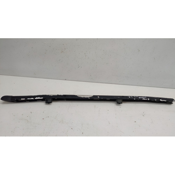 Acabamento Friso Superior Tampa Traseira Fiat Strada 2019 Preto