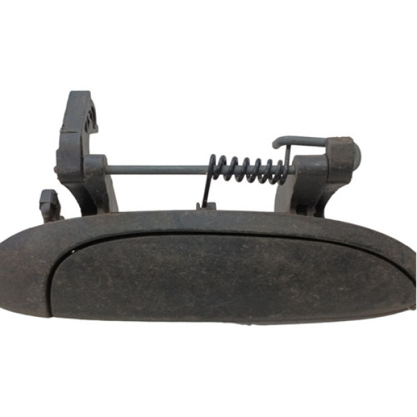 Maçaneta Externa Direito Lado Diant Renault Clio 1999 A 2013 Preto Dianteira/traseira