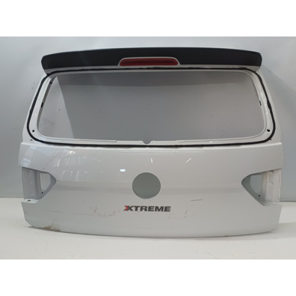 Tampa Traseira Volkswagen Fox 2015 A 2019 Com Avaria Origina Branco