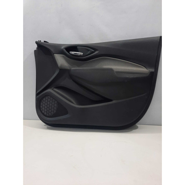 Forro Porta Dianteira Direito Gm Onix Prisma 2019 Original Preto  Com Conza