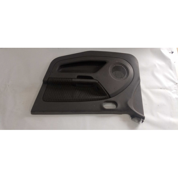 Forro Porta Vidro Elétrico Dianteiro Direito Fiesta 2007 Grafite