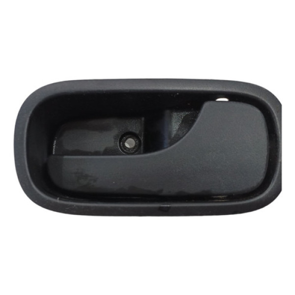 Maçaneta Interna Dianteiro Direito Lado Fiat Uno 2010 A 2021 - Preto - Dianteira/traseira