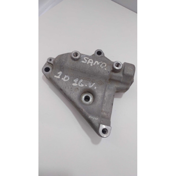 Suporte Do Compressor Sandero Logan  1.0 16v 2014 Original 
