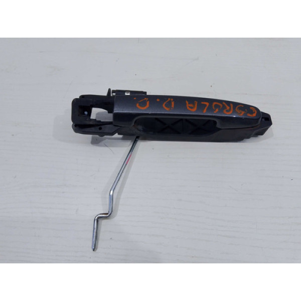 Maçaneta Externa Dianteiro Direit Toyota Corolla 2001 A 2014 Grafite Dianteira