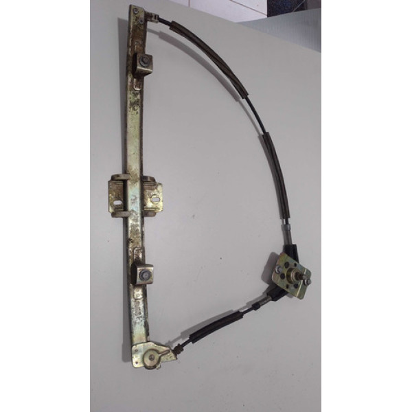 Maquina De Vidro Manual Dianteira Direita Uno Premio Elba 