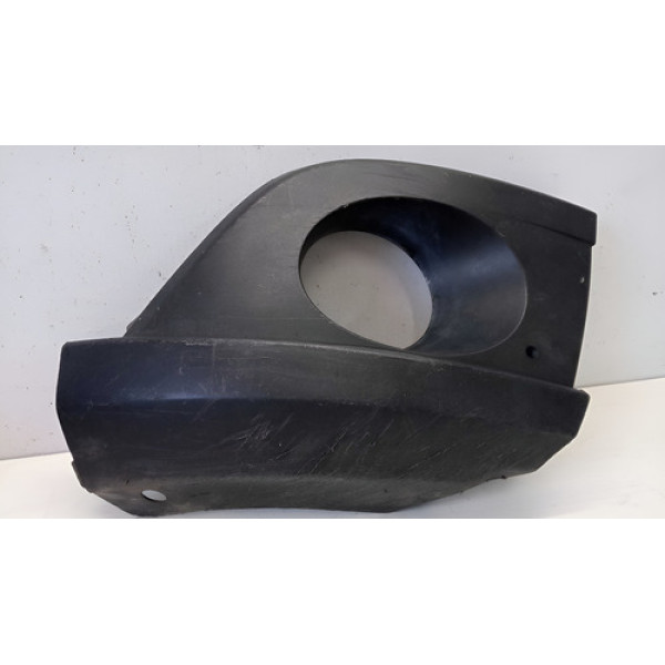 Moldura Farol De Milha Gol Rallye G5 C/ Avaria Original Preto Direito