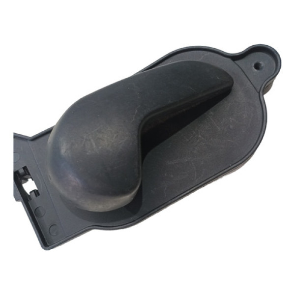 Maçaneta Interna Dianteiro Direito Ford Fiesta 2002 A 2013 - Preto - Dianteira