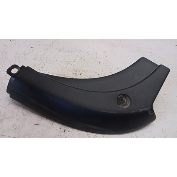 Moldura Ponta Esquerda Caçamba Fiat Strada 2019 Preto