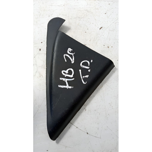 Moldura Interna  Traseira Direita Hyundai Hb20 2016 Preto