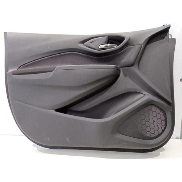 Forro Porta Dianteiro Esquerdo Gm Onix 2017 A 2019 Preto