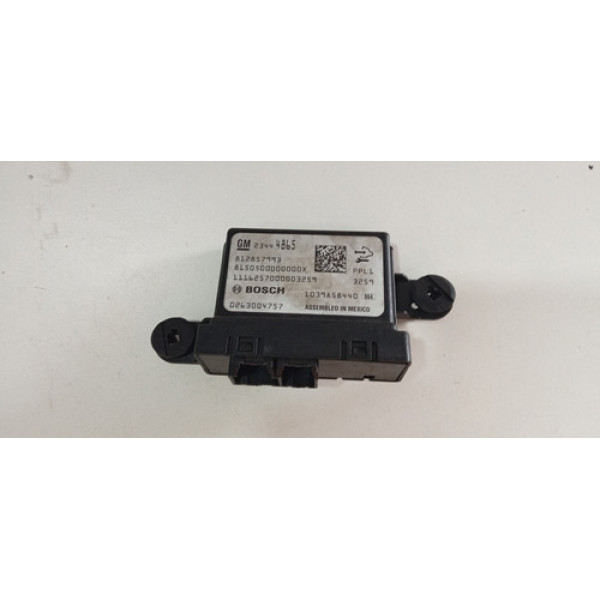 Módulo Sensor Estacionamento Do Ônix Prisma 2018 Original Preto