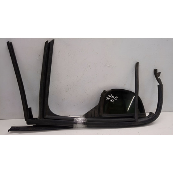 Kit Pestana Porta Traseira Direita Peugeot 208 2017 Original