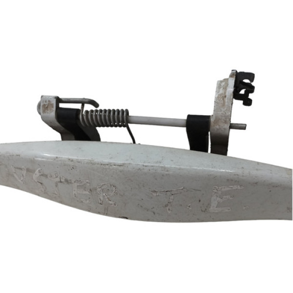 Maçaneta Externa Esquerdo Traseiro Duste Renault 2011 A 2020 - Branco - Traseira