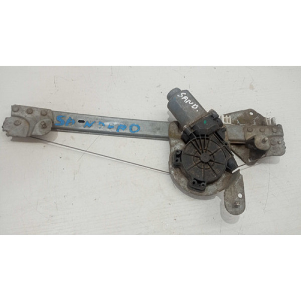 Máquina Vidro Traseiro Direito E Renault Sandero 2012 A 2016