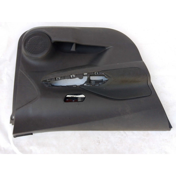 Forro Porta Dianteiro Esquerdo Nissan Kicks 2017 A 2020 Preto