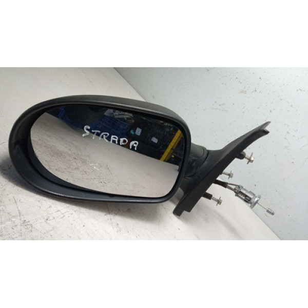 Retrovisor Manual Direito Fiat Strada 2014 Original 