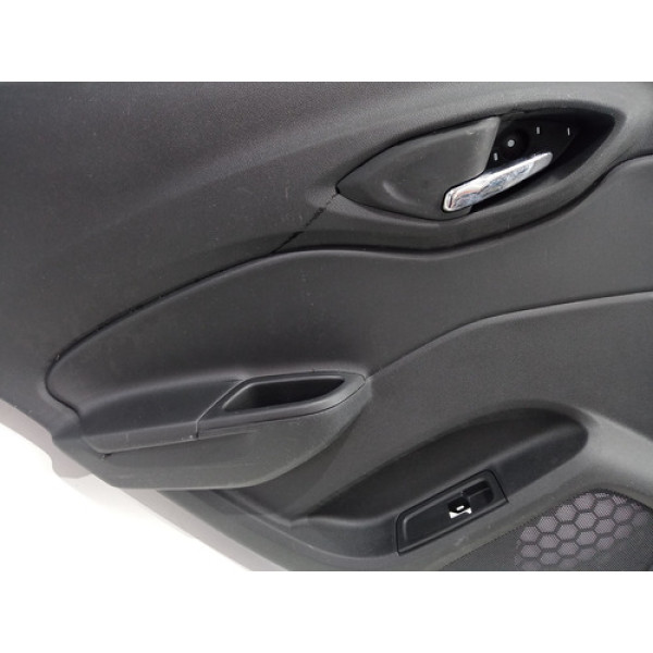 Forro Porta Traseiro Esquerdo Gm Onix Prisma 2016 A 2019 Preto