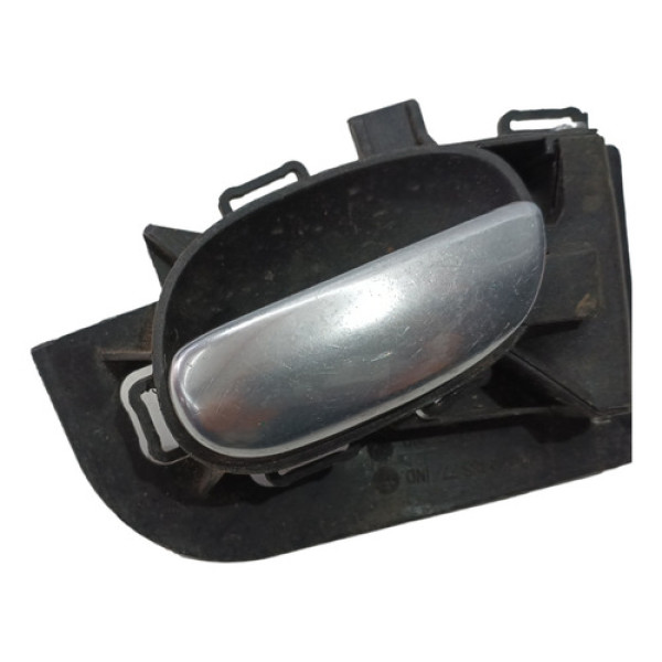 Maçaneta Interna Direito Traseir Peugeot 206 207 2007 A 2013 Cinza