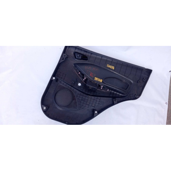 Forro Porta Traseiro Esquerdo Ford Ka 2014 A 2021 Preto