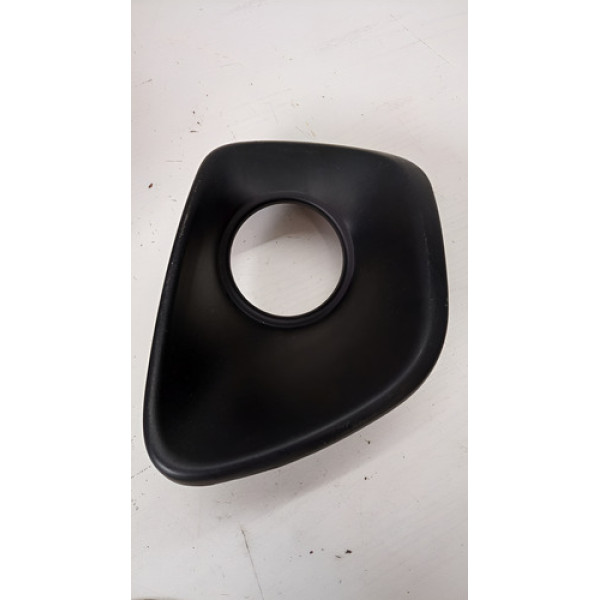 Moldura Farol Milha Esquerdo Fiat Mobi 2018 Original Preto