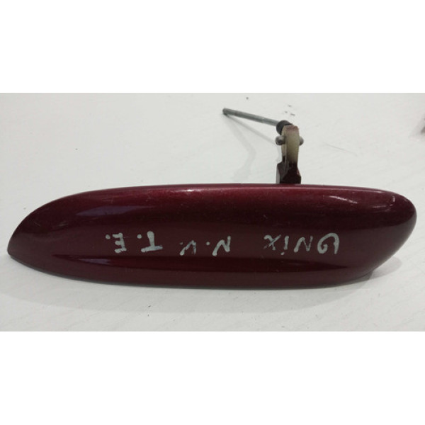 Maçaneta Externa Traseiro Esquerdo Prism Gm Onix 2015 A 2020 Bordô Traseira