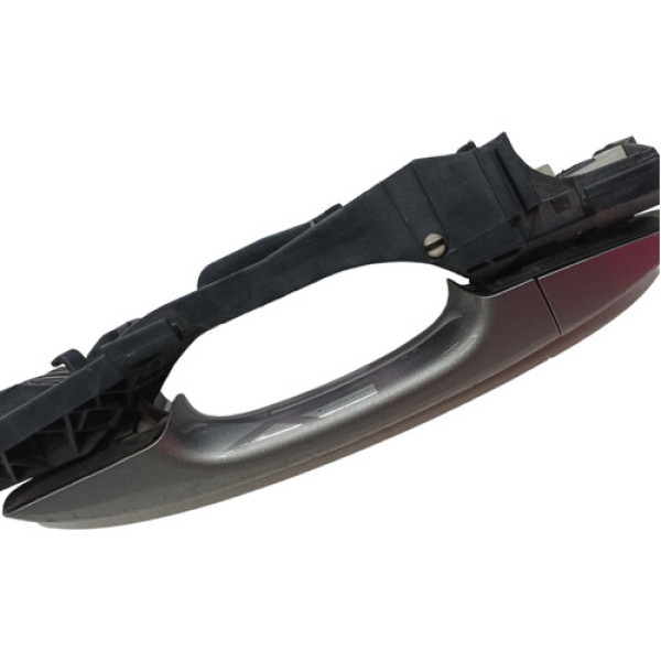 Maçaneta Externa Traseiro Direito Diante Vw Polo 2010 A 2019 Cinza Dianteira