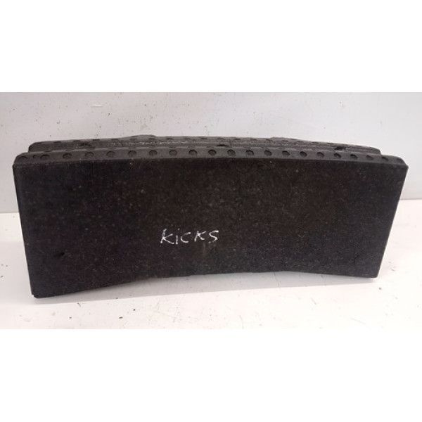 Absorvedor Impacto Parachoque Tras  Nissan Kicks 2019 Preto