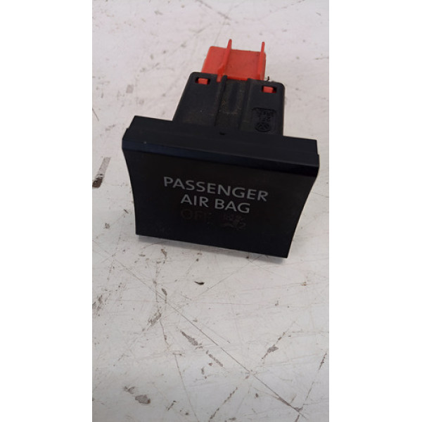 Botão Passenger Airbag Vw Saveiro 2017 Original  Preto