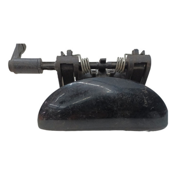 Maçaneta Externa Porta Traseira Direita Peugeot 207 2011 Preto Dianteira/traseira