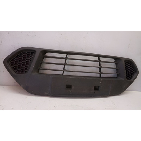 Grade Frontal Ford Fiesta 2014 Original Preto Fosco