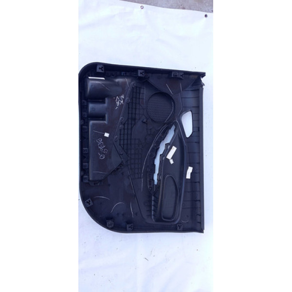 Forro Porta Dianteiro Diant 1.0 Ford Ka 2014 A 2020 Preto
