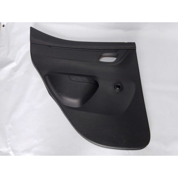 Forro Porta Traseira Esquerdo Renault Kwid 2017 2022 Preto