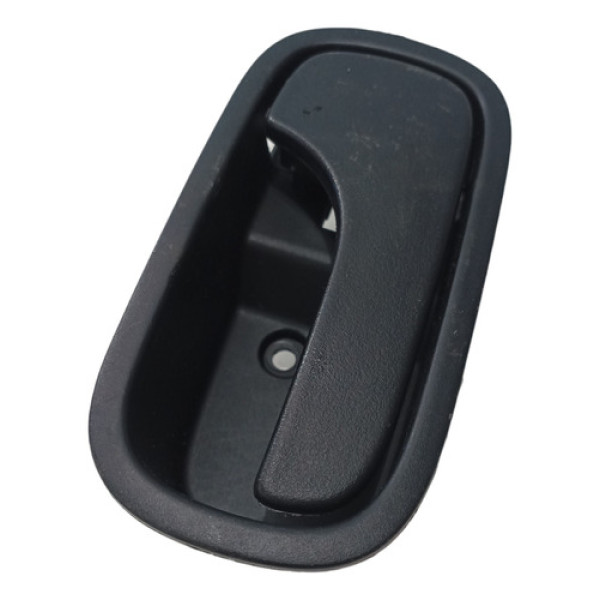 Maçaneta Interna Dianteiro Direito Fiat Uno 2010 A 2021 Preto Dianteira