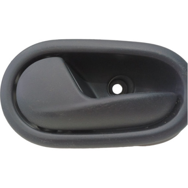 Maçaneta Interna Esquerdo Renault Logan Sandero 2013 A 2020 Preto