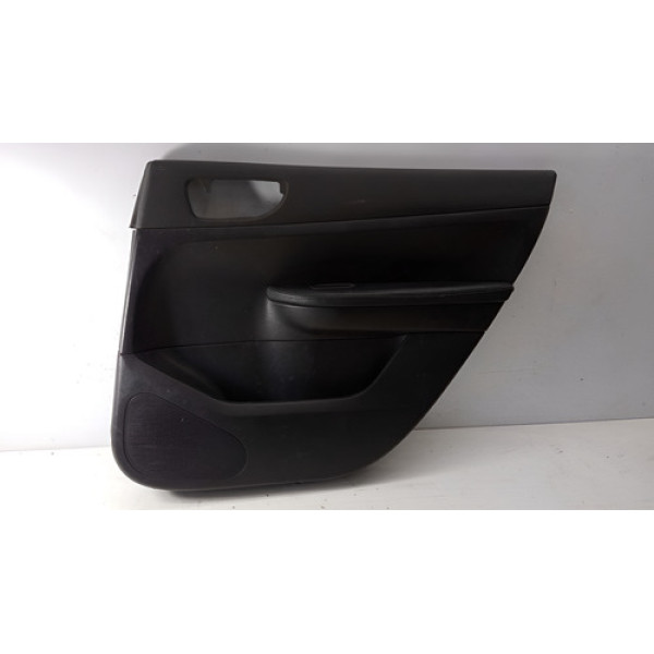 Forro Porta Traseira Direito Peugeot 307 2010 Original Preto