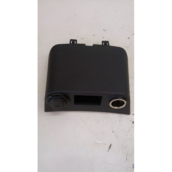 Moldura Acendedor Cigarro Hyundai Veloster 2012 Preto