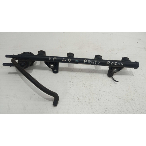 Flauta Bico Injetor Combustível 1 Ford Fiesta Ka 2008 A 2013