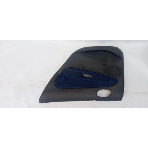 Forro Porta Traseira Direita Peugeot 206 4p 2004 /2008 Preto