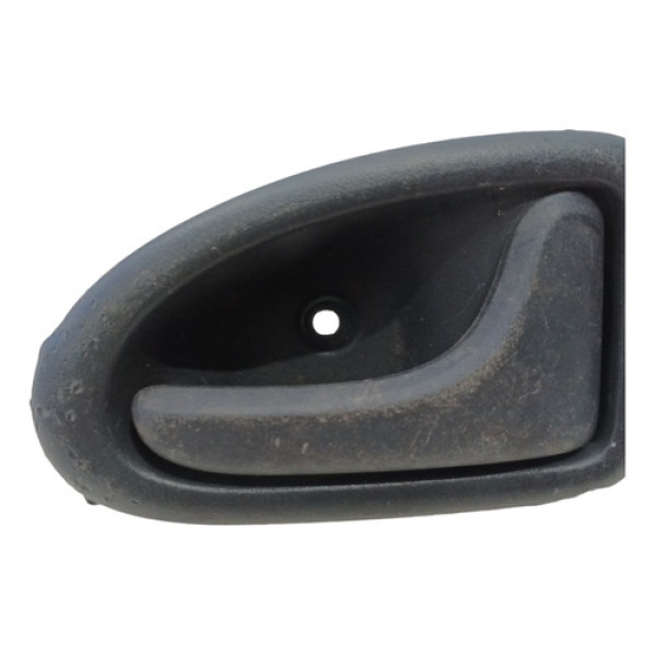 Maçaneta Interna Dianteiro Lado Dir Renault Clio 2000 A 2014 - Preto