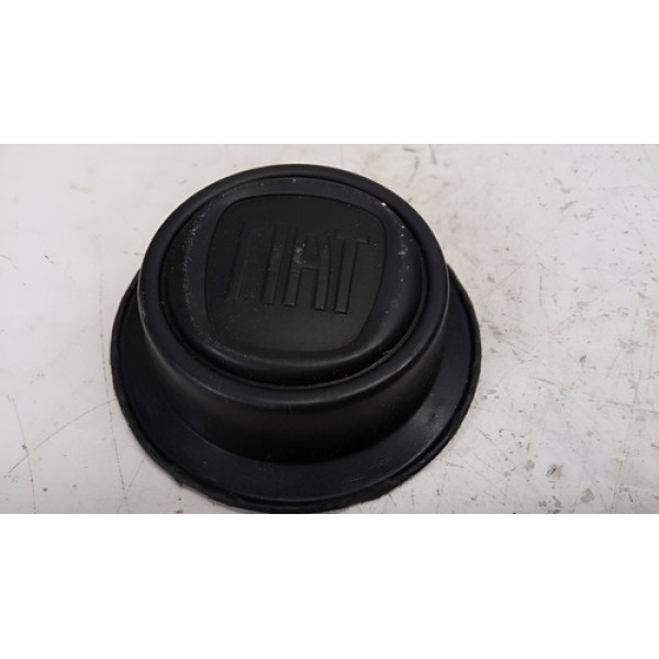 Calota Central De Roda Fiat Strada 2019 Original - Preto