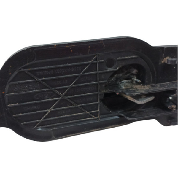 Maçaneta Interna Esquerdo Dianteiro Ford Fiesta 2002 A 2014 Cinza Dianteira