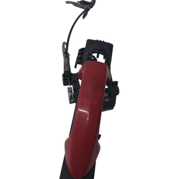 Maçaneta Externa Suporte Traseiro Esquer Ford Ka 2015 A 2020 - Vermelho