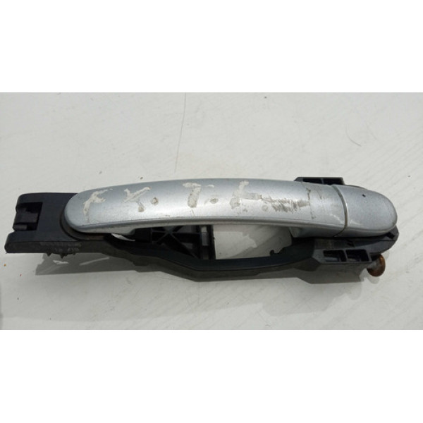 Maçaneta Externa Dianteiro Esquerdo Trase Vw Gol 2009 A 2020 Prata Traseira