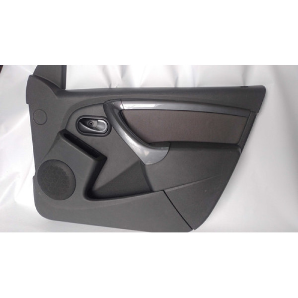 Forro Porta Dianteira Direita Duster 2011 À 2015 Original Preto