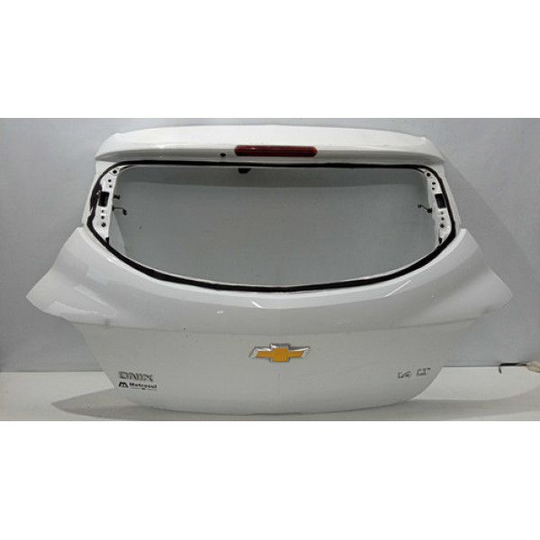 Tampa Traseira Chevrolet Onix 2013 2014 2015 2016 2017 2019 Branco