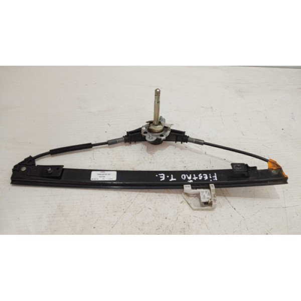 Máquina Vidro Manual Traseiro Esquer Ford Fiesta 2003 A 2003