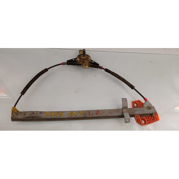 Maquina Vidro Mecânica Dianteira Ld Ford Fiesta 1996