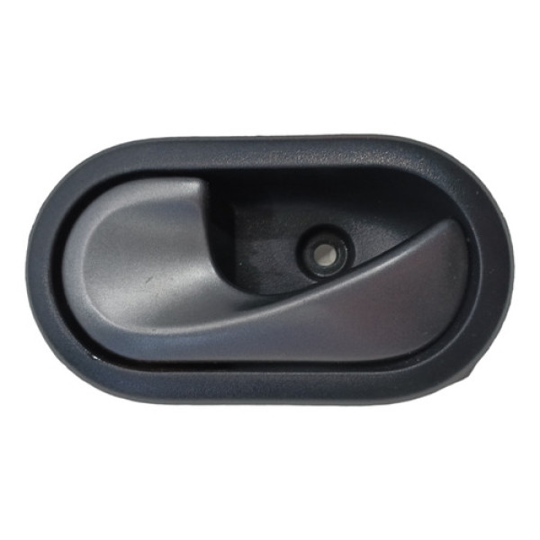 Maçaneta Interna Esquerdo Renault Duster Sandero 2010 A 2016 Traseira Preto E Grafite